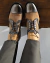 Oxford Carbono / Tela Mesh - Loulou Shoes