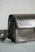 Bolsa Francesca Metalizada Grafite - Loulou Shoes