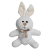 Kit c/ 3 Pelúcias Coelho Luli Marfim - comprar online