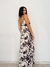 Vestido Longo cow print