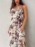 Vestido Longo cow print - comprar online
