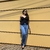 Calça Jeans Mom. na internet