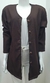 BLAZER FEMININO MARROM COM BOTÕES VINHO - comprar online