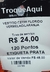 VESTIDO CETIM FLORAL - TroqueAqui Moda Circular