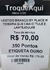 VESTIDO BRANCO MY PLACE TOMARA QUE CAIA C/ TULE E LANTEJOULAS - TroqueAqui Moda Circular
