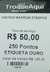 VESTIDO MARROM 2TEMPOS M - TroqueAqui Moda Circular
