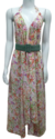 VESTIDO LONGO FLORAL M - TroqueAqui Moda Circular