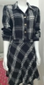 VESTIDO THAIS RODRIGES XADREZ - TroqueAqui Moda Circular
