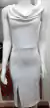 VESTIDO MID BRANCO COM FENDA - comprar online