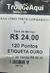 SAIA +RIMIX PRETA COM BABADO P - TroqueAqui Moda Circular