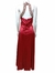 VESTIDO DE FESTA LONGO VERMELHO CETIM na internet