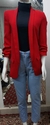 BLAZER ZARA VERMELHO WOMAN - TroqueAqui Moda Circular