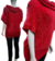 SUETER SIX GIRL TRICOT VERMELHO M na internet