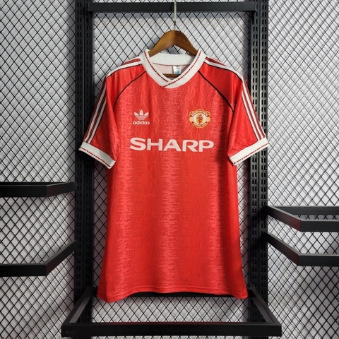 Camisa Retrô Manchester United - 1990 Home - comprar online