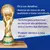 Miniatura Troféu - Taça Copa Do Mundo - Retromania