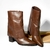 BOTA CAPA ZARDOT COURO CANO MÉDIO - comprar online