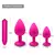 Vibrador anal para adultos, silicone macio, em forma redonda, bala erótica, bri - P&P