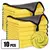 Toalha de Microfibra Lava Jato, Limpeza, Secagem, Bainha, Care, Detalhamento, 30 - P&P