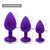 Vibrador anal para adultos, silicone macio, em forma redonda, bala erótica, bri - P&P