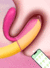 Vibrador de casal wearable tipo u vibrador adultos brinquedos sexuais para mulhe - loja online
