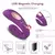 Vibrador de casal wearable tipo u vibrador adultos brinquedos sexuais para mulhe - P&P