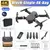 DRONE PROFISSIONAL E88 4K GRANDE ANGULAR HD 1080P CÂMERA, WiFi, FPV, Altura Hol - P&P