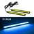 Ultra fino brilhante LED carro COB luzes diurnas, super brilhante, baixa configu na internet