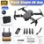 DRONE PROFISSIONAL E88 4K GRANDE ANGULAR HD 1080P CÂMERA, WiFi, FPV, Altura Hol