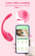 Vibrador sem fio Bluetooth G Spot para mulheres, vibrador, controle remoto APP, na internet