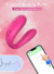Vibrador de casal wearable tipo u vibrador adultos brinquedos sexuais para mulhe