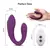Vibrador de casal wearable tipo u vibrador adultos brinquedos sexuais para mulhe - loja online