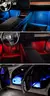 Luz do Pé Ambiente Interior do Carro com USB, Lâmpada Decorativa, Luz de Fundo - P&P