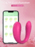 Vibrador de casal wearable tipo u vibrador adultos brinquedos sexuais para mulhe - P&P