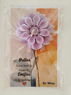 Velas flor - comprar online
