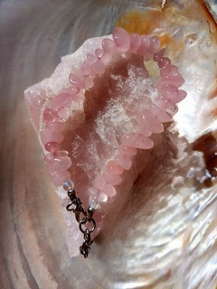 Pulsera Cuarzo Rosa - tienda online