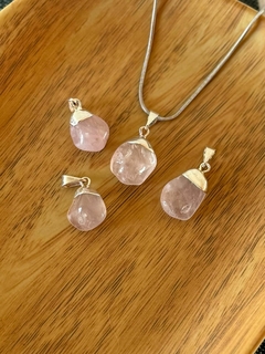 Dije Cuarzo Rosa pequeño