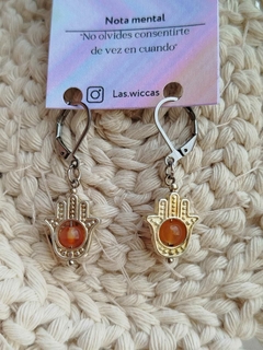 Aritos Mano de Fatima
