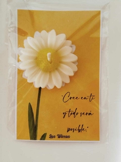 Imagen de Velas flor