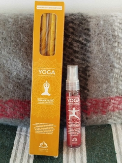 Combo sahumerios energéticos y rocío aurico YOGA