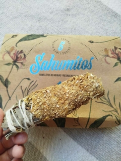 Sahumitos "Ramilletes de hierbas y resinas natural"