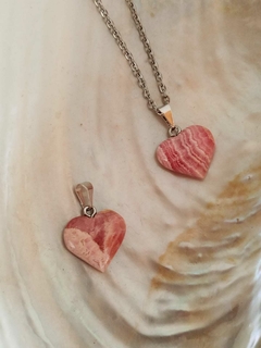 Dije corazón de Rodocrosita - tienda online