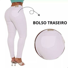 Imagem do Calça jeans branca skinny
