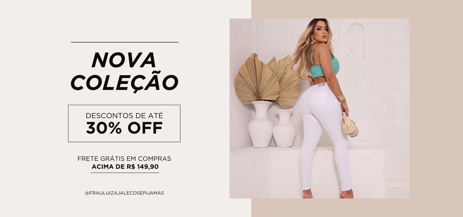 Imagem do banner rotativo Frau Luiza