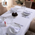 Toalha de Mesa 8 Lugares Basic 2,50x1,40m Liso Tecido Oxford - Departamix