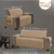 Capa para Sofá Face Única Padrão 2 (1,10mt) e 3 Lugares (1,50m) - loja online