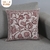 Capa de Almofada 45x45 Jacquard Sala e Quarto Dupla Face