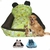 Colchonete Cama Pet Impermeavel Urso Ziper Cachorro e Gato