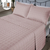 Kit Colcha Cobre Leito Matelado Casal 3 Pçs Dupla Face Soft - Departamix