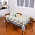 Toalha de Mesa 4 Lugares 1,50x1,50m Estampado Microfibra - comprar online