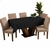 Toalha de Mesa 4 Lugares 1,45x1,40 1 Peça Tecido Oxford Liso